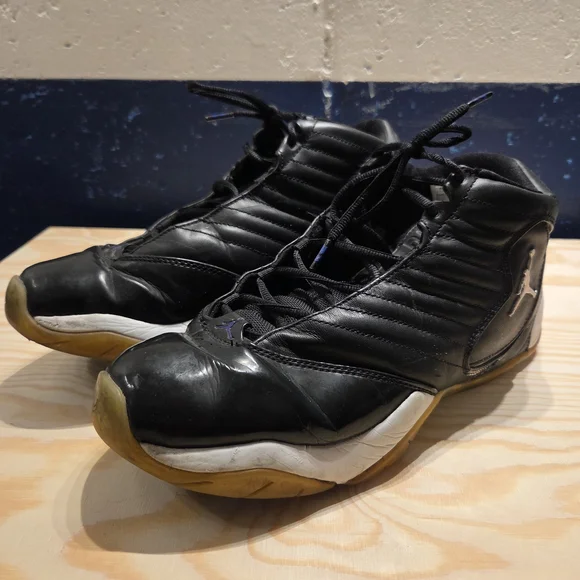 Jordan B-2rue - Black/Metallic Silver/Concord - Basketball Shoes (Size 12) - Picture 1 of 10